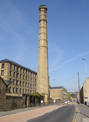mill chimney huddersfield